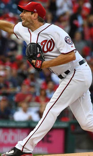 Scherzer embraces spotlight for Game 5 vs. Dodgers